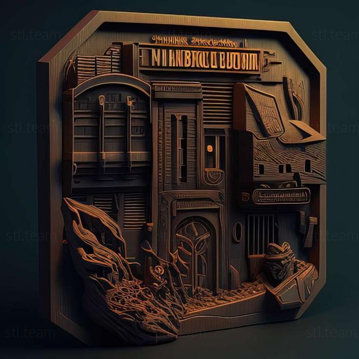 3D модель Гра Shadowrun Chronicles Boston Lockdown (STL)